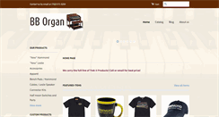 Desktop Screenshot of bborgan.com