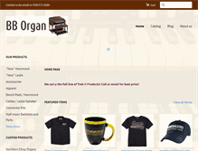 Tablet Screenshot of bborgan.com
